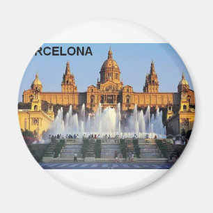 Barcelona Spanien Magnet