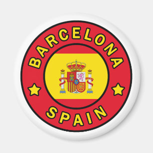 Barcelona Spanien Magnet