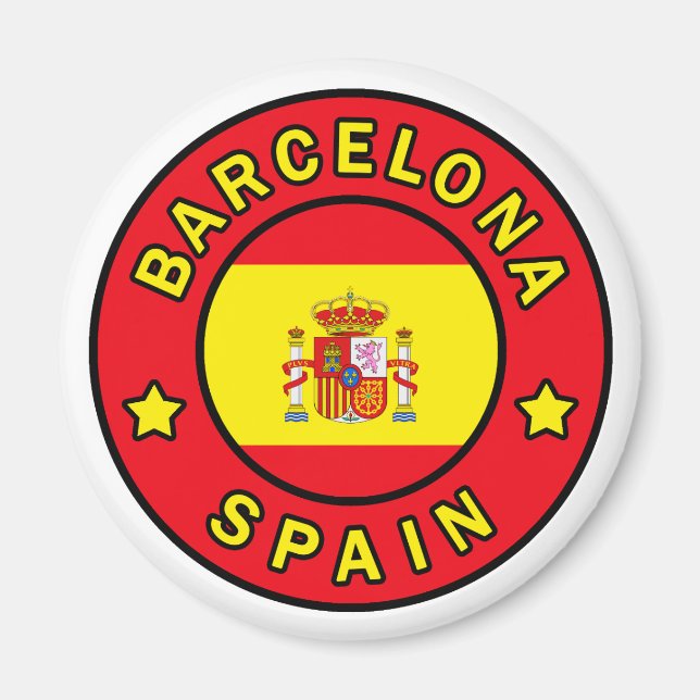 Barcelona Spanien Magnet (Vorne)