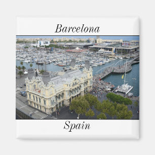 Barcelona, Spanien Magnet