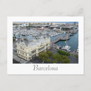 Barcelona, Spanien Postkarte