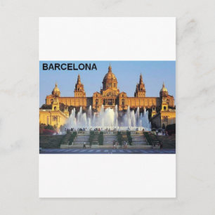 Barcelona Spanien Postkarte