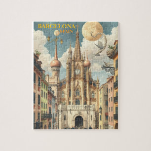 barcelona spanien Reise Kunst Vintage