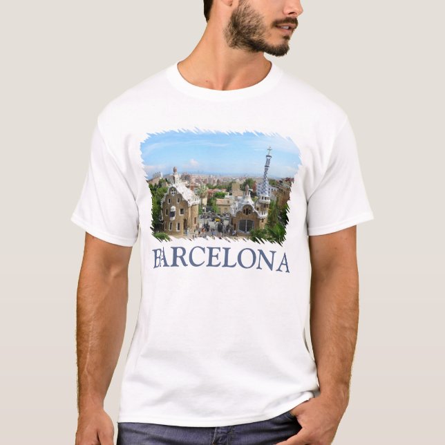 Barcelona, Spanien T-Shirt (Vorderseite)
