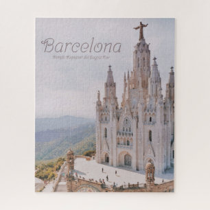 Barcelona Spanien Tempel Expiatori del Sagrat Cor