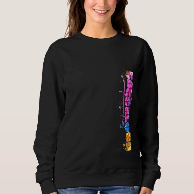 Barcelona Stadt Barcelona Skyline Sweatshirt (Vorderseite)