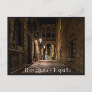 Barcelona Stadt Spanien Postcard Postkarte