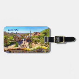 Barcelona Stadtbesichtigung Gepäckanhänger