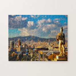 Barcelona Street Scene.