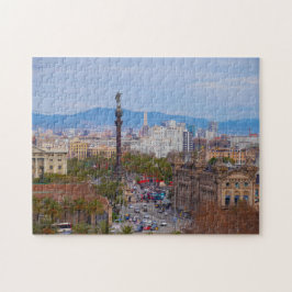 Barcelona Street Scene.