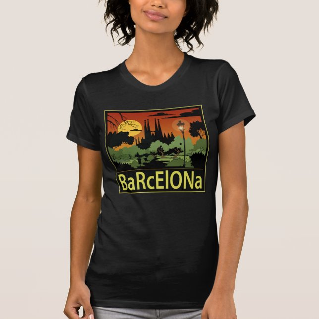 Barcelona T-Shirt (Vorderseite)