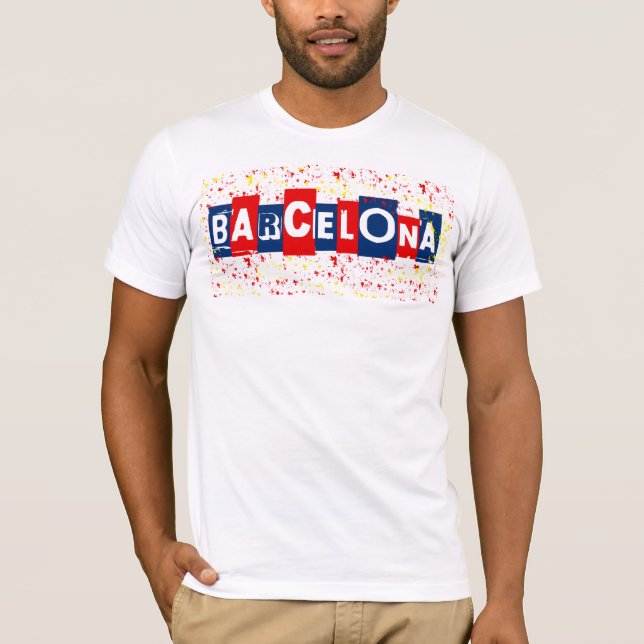Barcelona T-Shirt (Vorderseite)