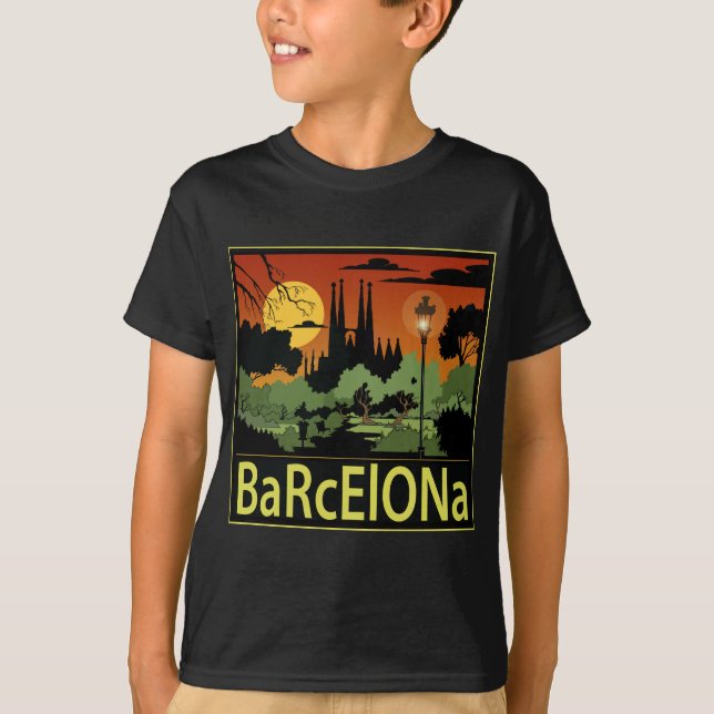 Barcelona T-Shirt (Vorderseite)