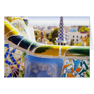 Barcelone Espagne Gaudi Park Guell Photo