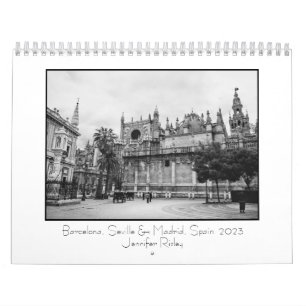 Barcelone, Séville et Madrid, Espagne - Calendrier