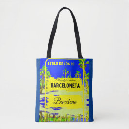 Barceloneta, sac de style Barcelone-bleu foncé