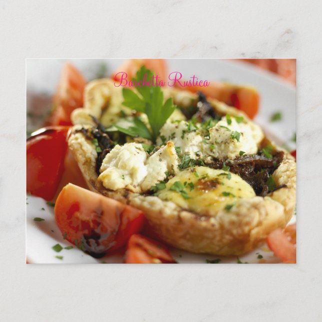 Barchetta Rustica Postkarte (Vorderseite)