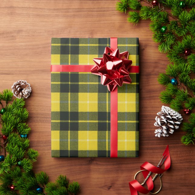 Barclay Dress Modern Clan Tartan Wrapping Paper Geschenkpapier (Feiertagsgeschenk)