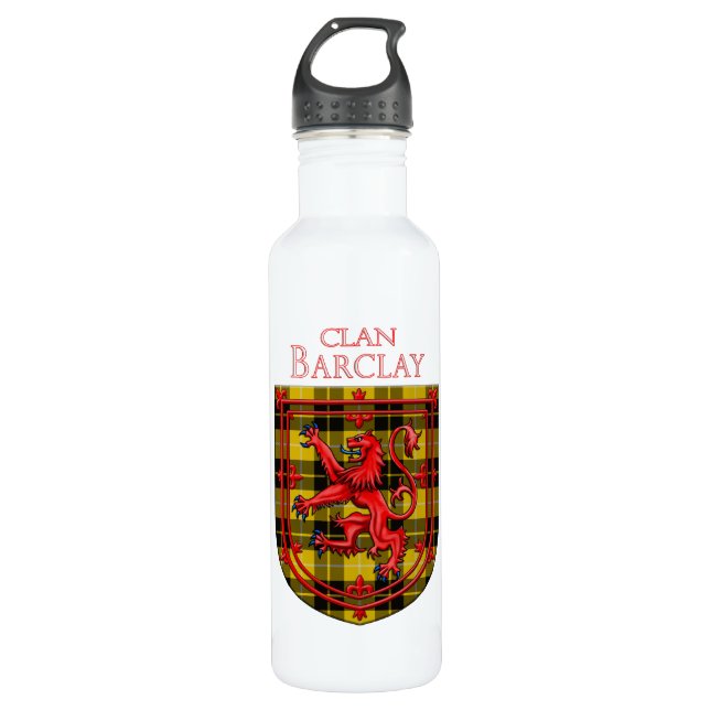 Barclay Dress Tartan Scottish Kariert Edelstahlflasche (Vorderseite)