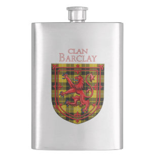 Barclay Dress Tartan Scottish Kariert Flachmann