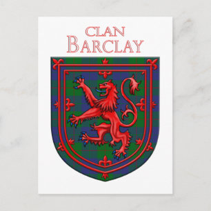 Barclay Hunting Tartan Scottish Kariert Postkarte
