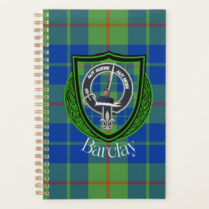 Barclay-Schottischer-Clan-Tartan & -Wappen Planer