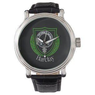 Barclay Scottish Clan Wappen Armbanduhr