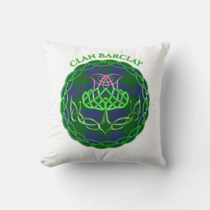 Barclay Scottish Tartan Celtic Thistle Kissen