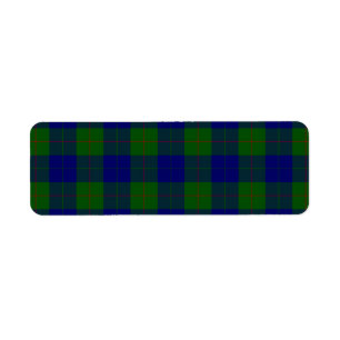 Barclay Tartan Blau grün kariert