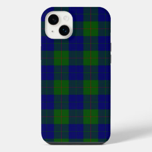 Barclay-Tartan blau grün kariert iPhone 14 Plus Hülle