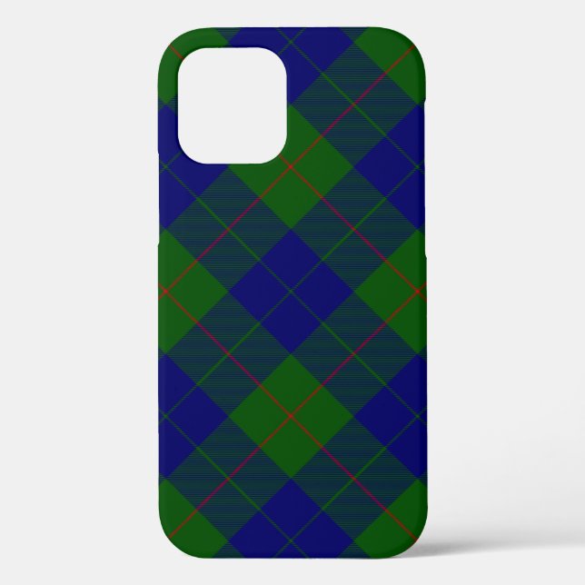 Barclay Tartan Blau kariert Case-Mate iPhone Hülle (Rückseite)