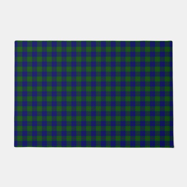 Barclay Tartan Blau kariert Fußmatte (Vorderseite)