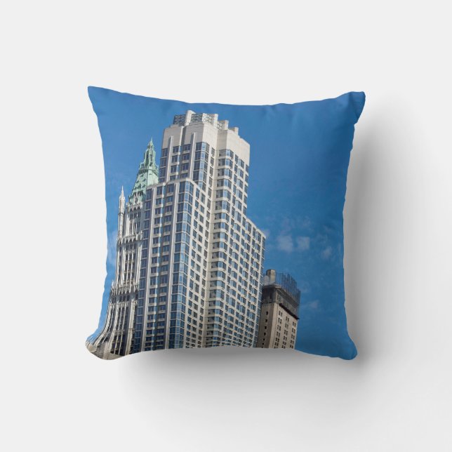 Barclay Tower Manhattan New York City Kissen (Vorderseite)