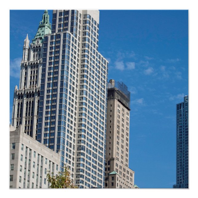 Barclay Tower Manhattan New York City Poster (Vorderseite)