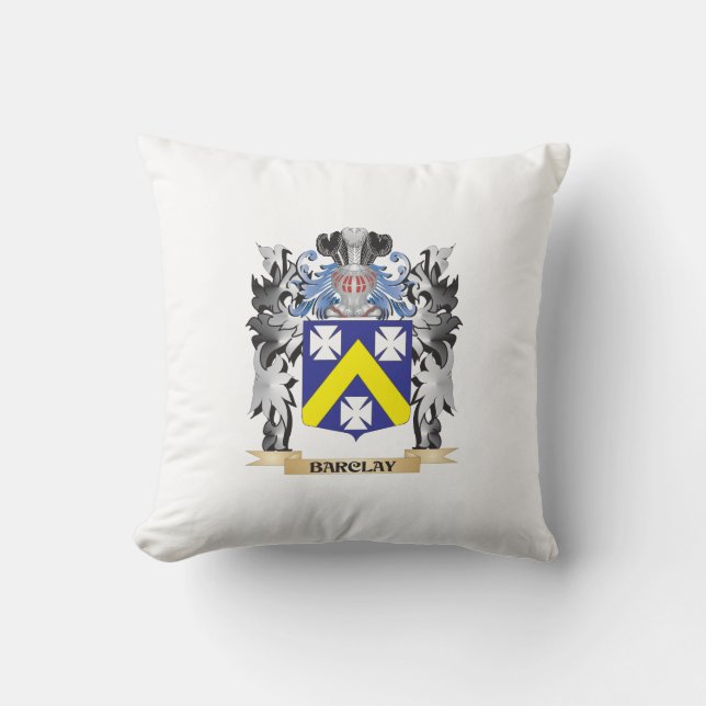Barclay-Wappen - Familienwappen Kissen (Vorderseite)