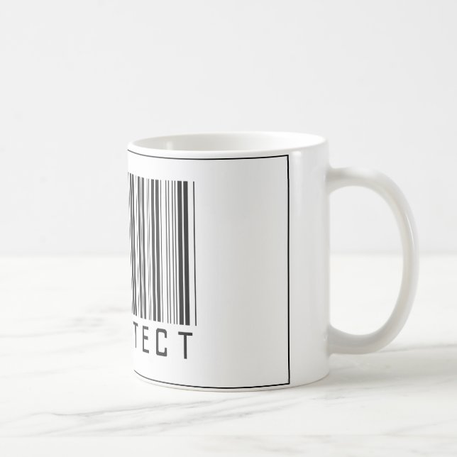 Barcode-Architekt Kaffeetasse (Rechts)