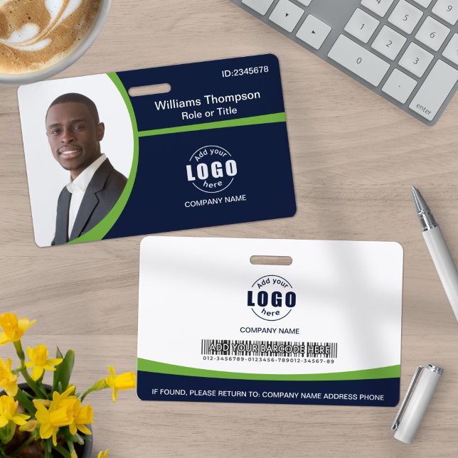 Barcode des benutzerdefinierten Fotos für Mitarbei Ausweis (Von Creator hochgeladen)