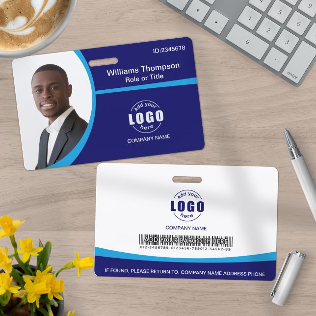 Barcode des benutzerdefinierten Fotos für Mitarbei Ausweis (Von Creator hochgeladen)