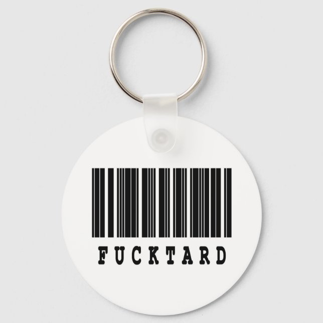 Barcode-Design Schlüsselanhänger (Vorderseite)