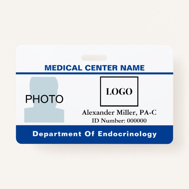 Barcode-Foto für das Logo des Krankenhauses im med Ausweis (Vorderseite)