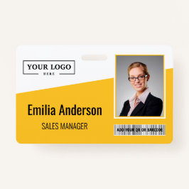 Barcode-Foto für kundenspezifische Firmenlogos für Ausweis