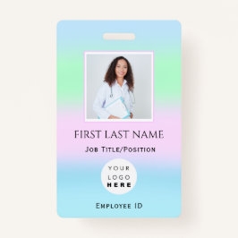 Barcode Foto IDCard Health Nurse Doctor Ausweis