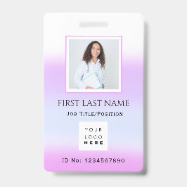 Barcode Foto Nurse Doctor Health Care IDCard Ausweis