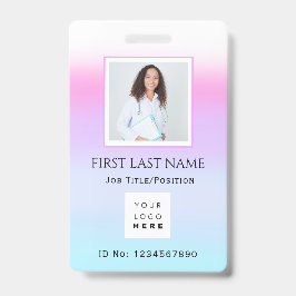 Barcode Foto Nurse Doctor Health Care IDCard Ausweis