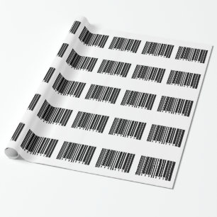 Barcode Geschenkpapier