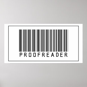 Barcode-Korrektor Poster