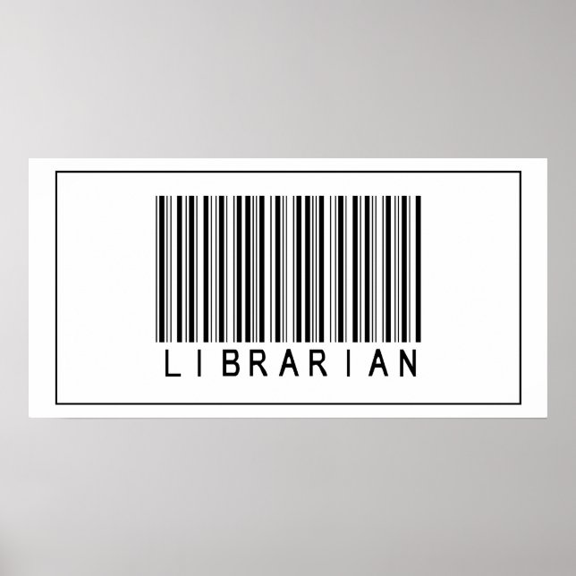 Barcode Librarian Poster (Vorne)