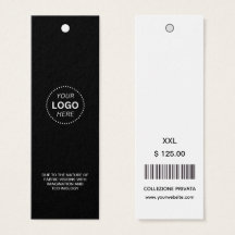 Barcode-Store-Preismarken für moderne Firmenlogos