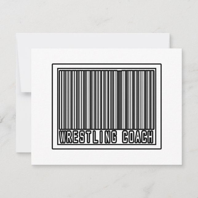 Barcode Wrestling Coach (Vorderseite)