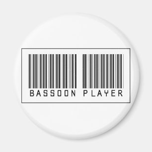 Barcodebassoon-Spieler Magnet